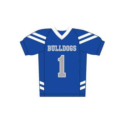 Bella Dawson 1 Bulldogs School Football Jersey