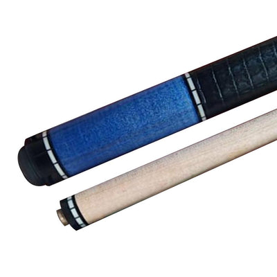 Boriz Billiards Blue Pool Cue Stick Classic Style New Inlays 002