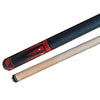 Boriz Billiards Black Leather Grip Black and Cherry Pool Cue Stick Finest New Inlays 052