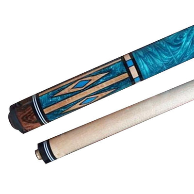 Boriz Billiards Pool Cue Stick Original Inlays New Ocean 005