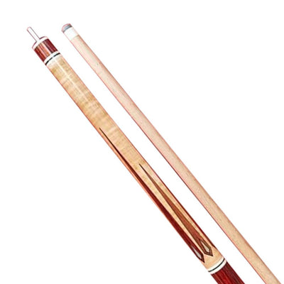 Boriz Billiards Ruby Color Attarctive Design Pool Cue Stick with Original Inlaid Work 083