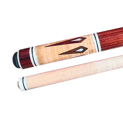 Boriz Billiards Ruby Color Attarctive Design Pool Cue Stick with Original Inlaid Work 083