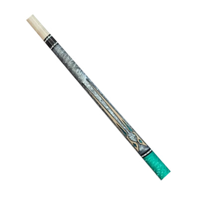 Boriz Billiards New Beautiful Green & Gray Designer Pool Cue Stick Original Inlay 120