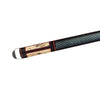 Boriz Billiards Brand New Beautiful Black Leather Grip Pool Cue Stick for Billiards Lovers 129