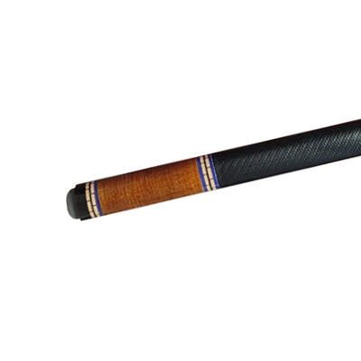 Boriz Billiards New Simple Black Leather & Dark Yellow Grip Pool Cue Stick for Pool Cue Champions 138