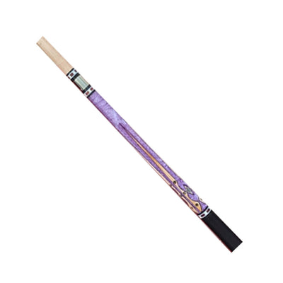 Boriz Billiards Brand New Beautiful Purple Color Ergonomic Design With Black Leather Pool Cue Stick Original Inlay - 151